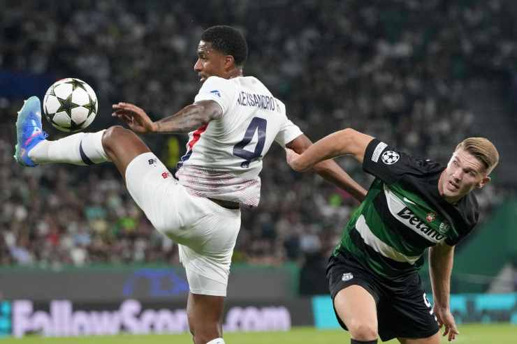 Alexsandro in azione con il Lille