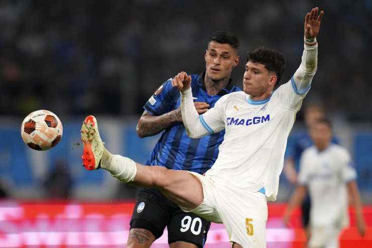 Balerdi contro l'Atalanta