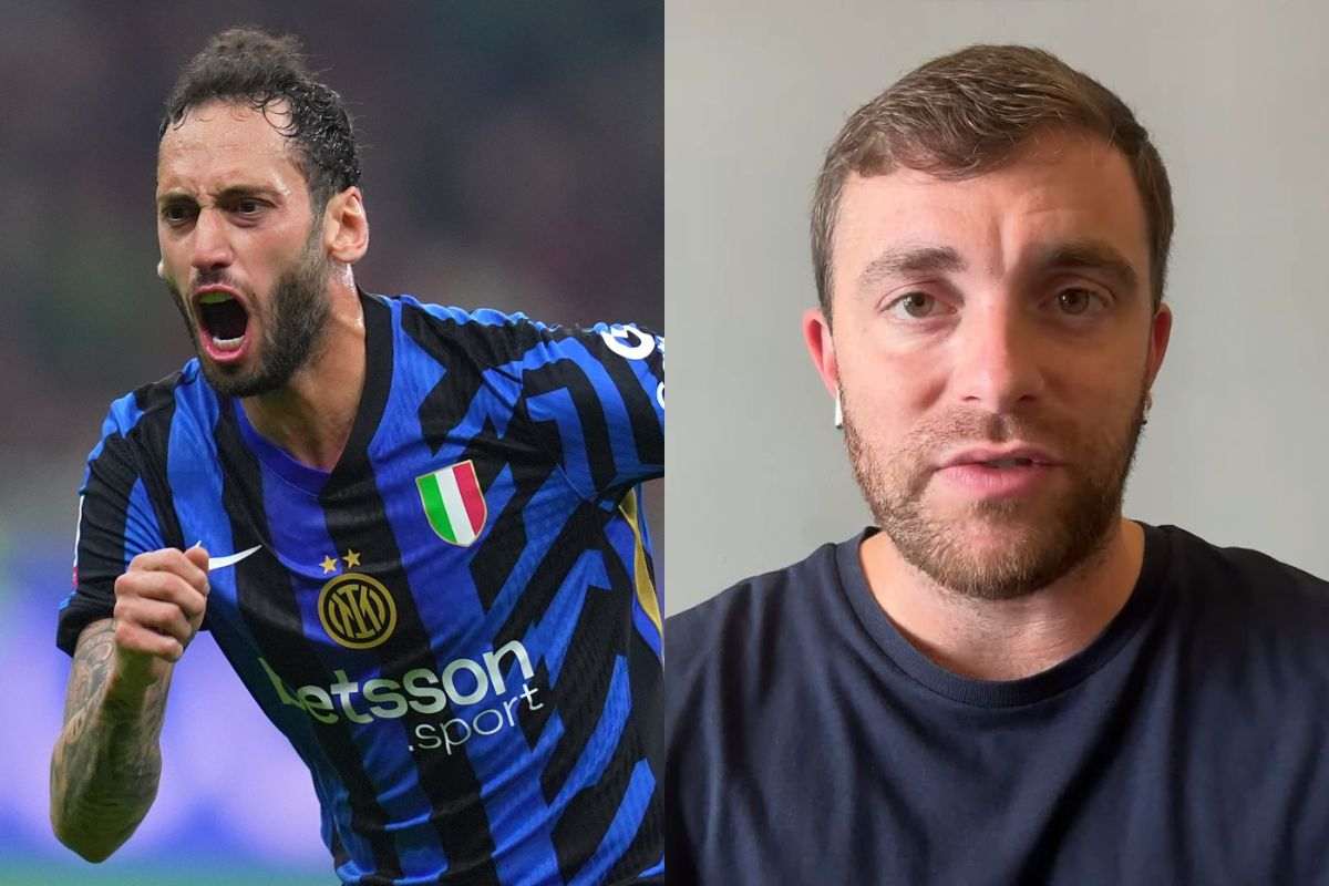 Hakan Calhanoglu e Fabrizio Romano