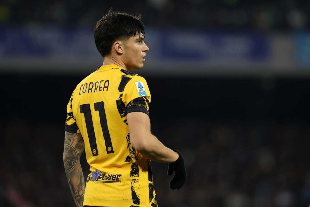Correa in campo