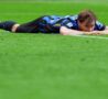 Inter-Roma, Barella a terra