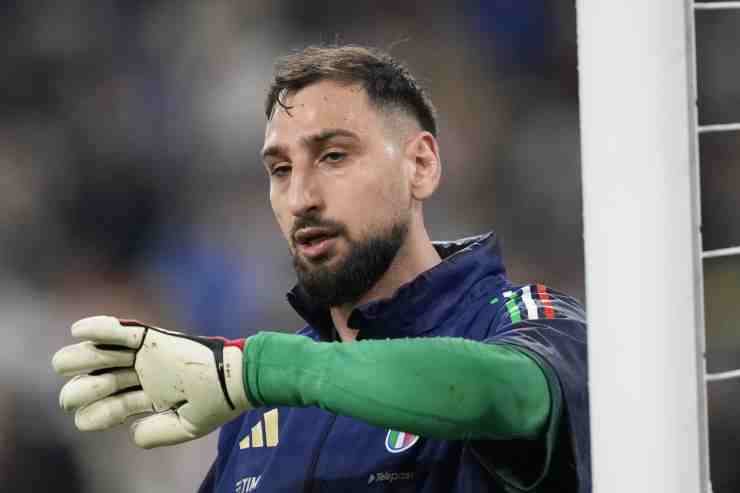 Donnarumma con l'Italia