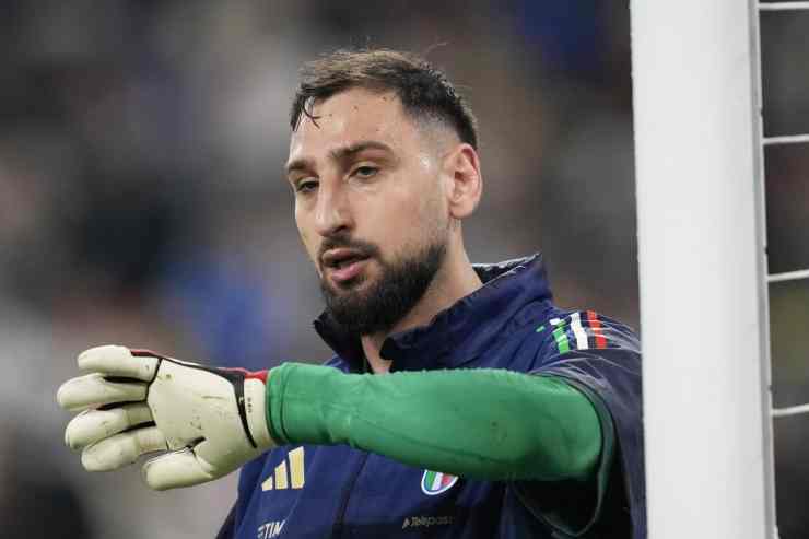 Donnarumma con l'Italia