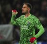 Donnarumma esulta con il Psg