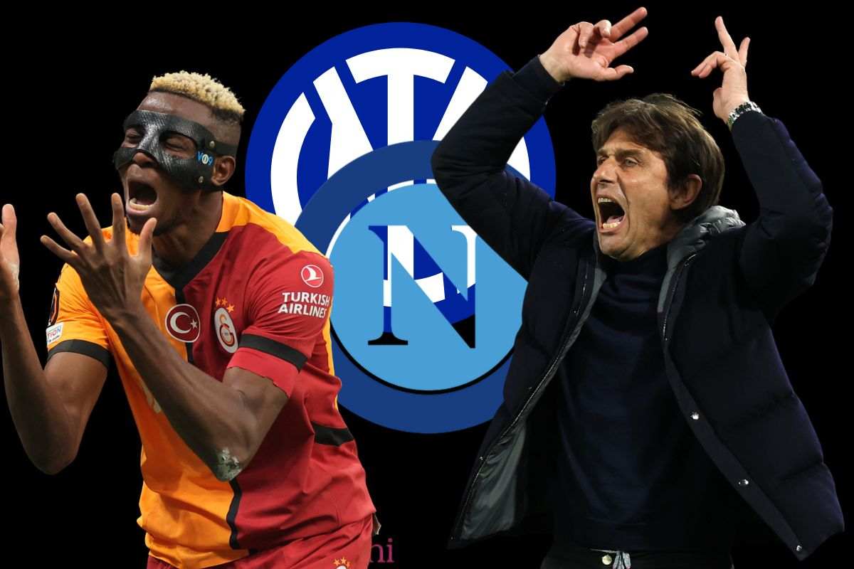 Osimhen e Conte: nuovo duello Inter-Napoli