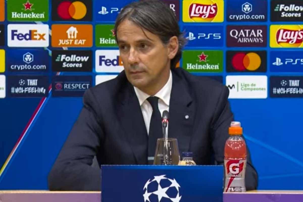 Inzaghi in conferenza