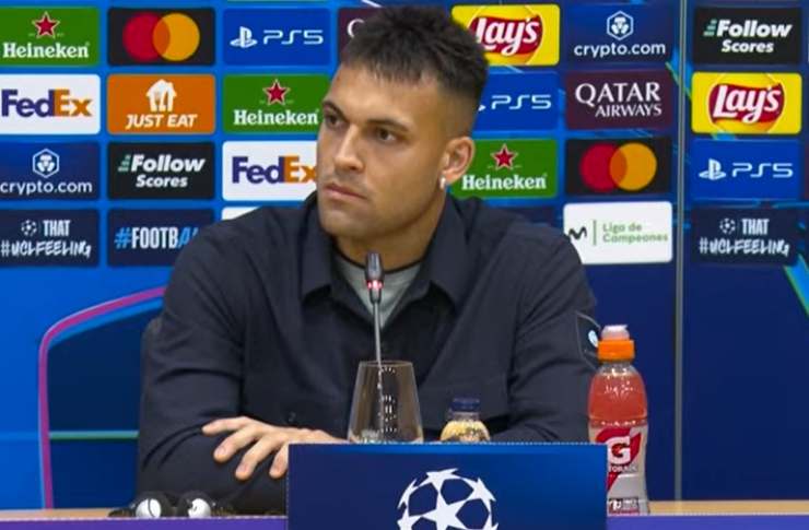 Lautaro in conferenza
