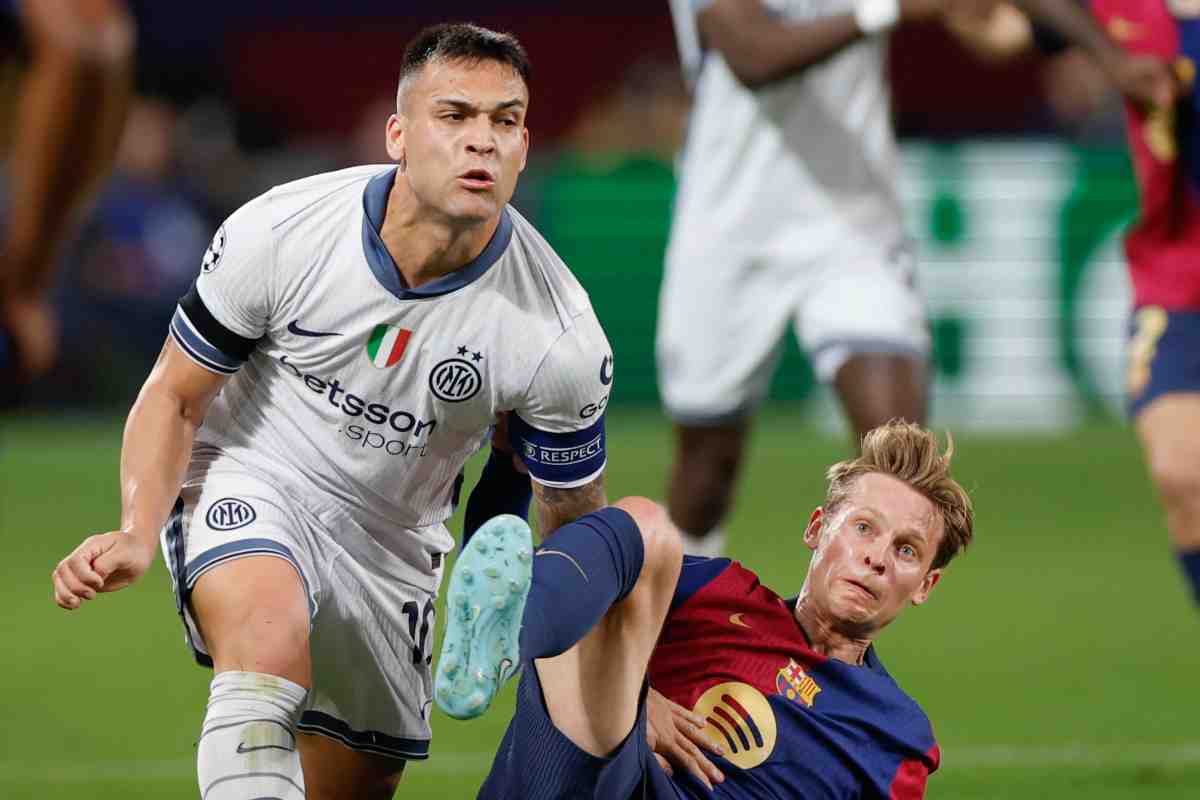 Lautaro contro il Barcellona
