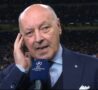 Marotta prima di una gara dell'Inter in Champions