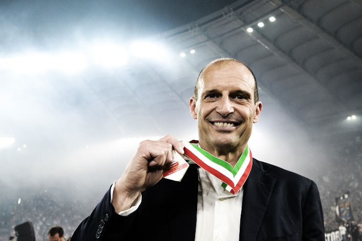 Allegri dopo il successo in Coppa Italia con la Juve