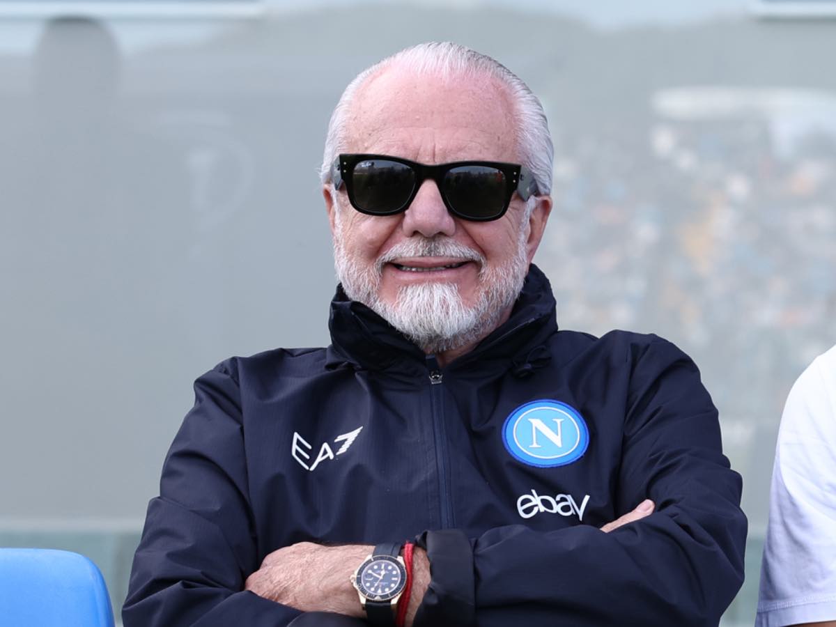 Aurelio De Laurentiis, presidente del Napoli