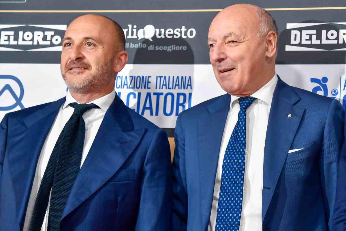 Marotta e Ausilio insieme