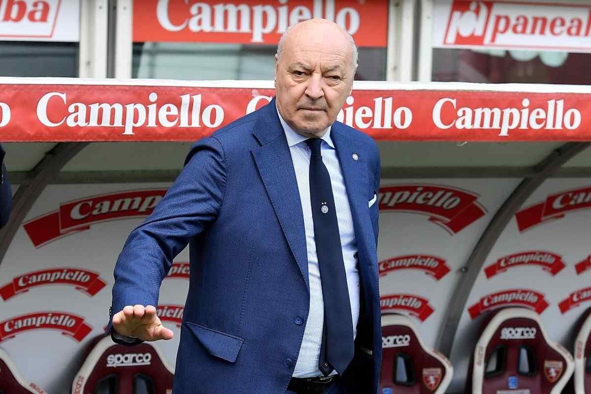Beppe Marotta a Torino per il match dell'Inter