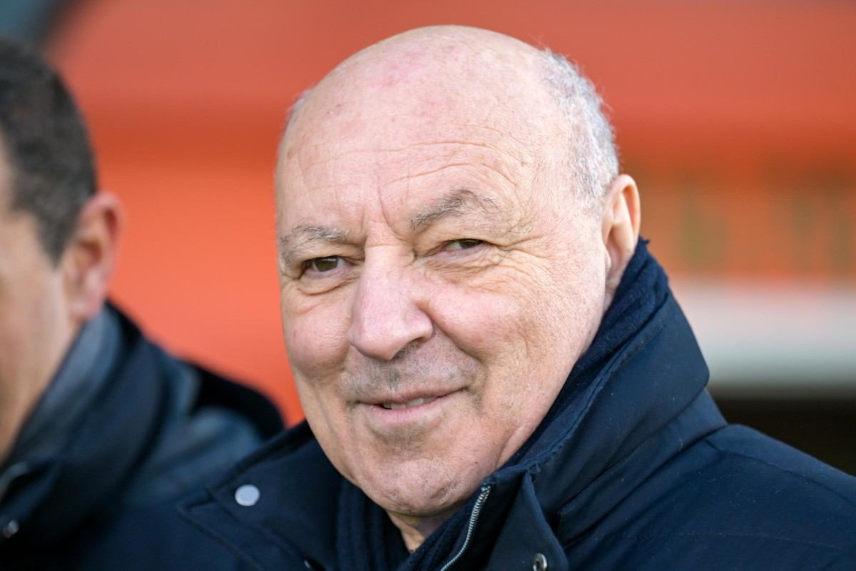 Beppe Marotta sorridente