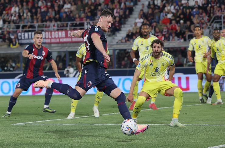 Sam Beukema, difensore centrale del Bologna