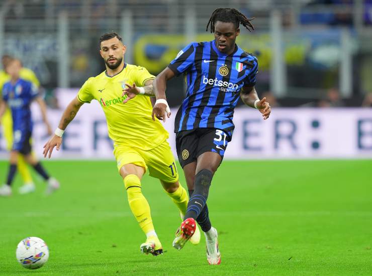 Bisseck contro la Lazio