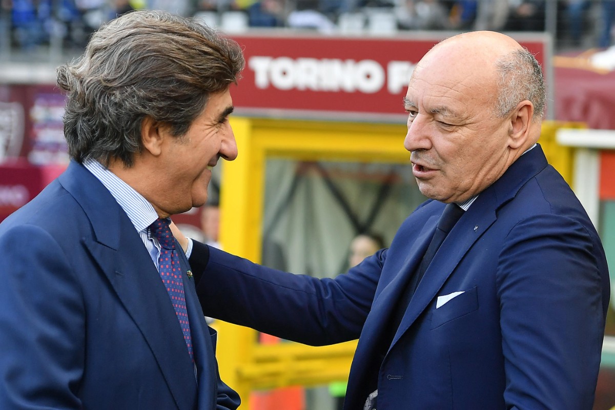 Cairo e Marotta si salutano a Torino