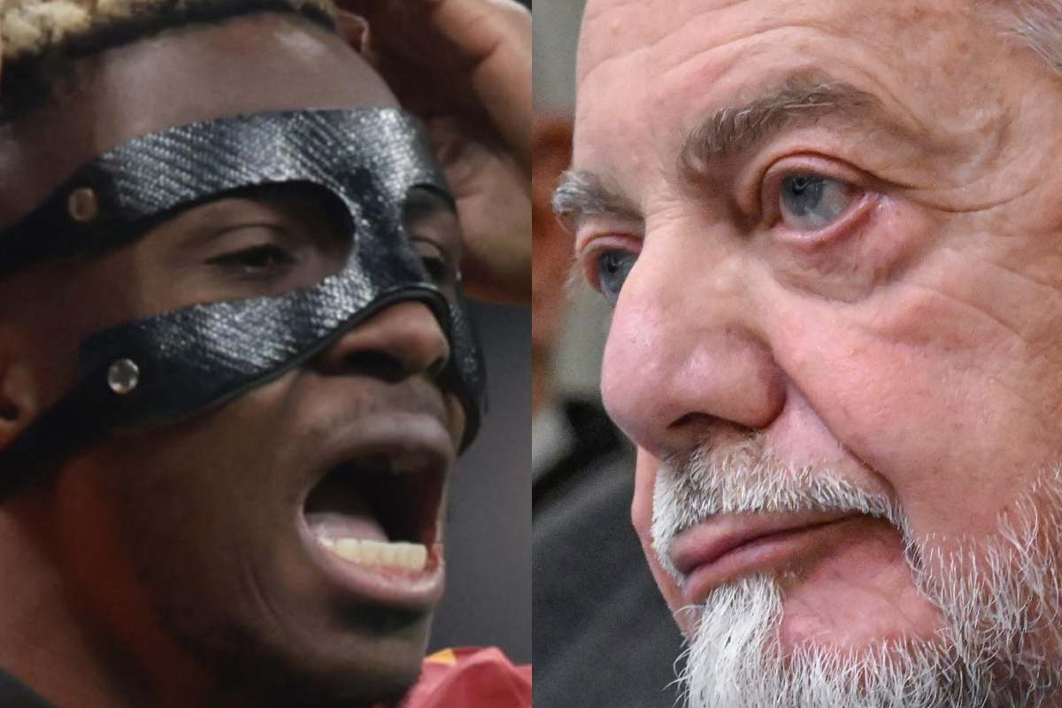Osimhen e De Laurentiis