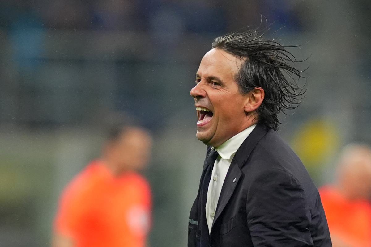 La gioia di Simone Inzaghi dopo Inter-Barcellona