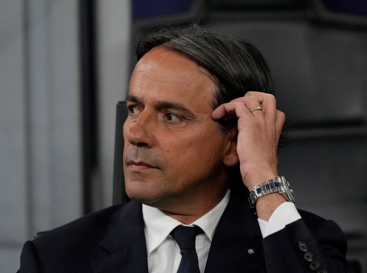 Inzaghi in primo piano