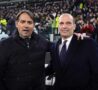 Inzaghi e Allegri prima della partita