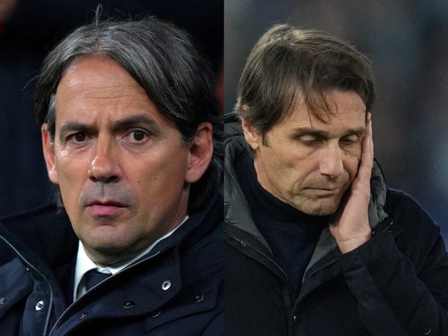 Foto combo Inzaghi Conte