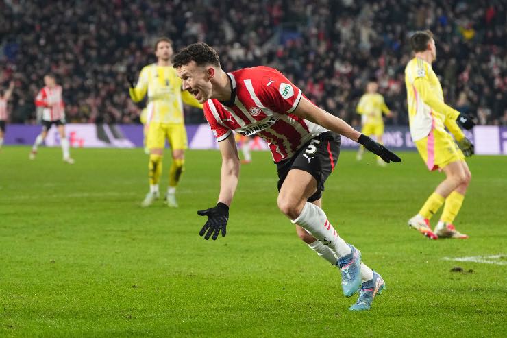 Ivan Perisic esulta col PSV