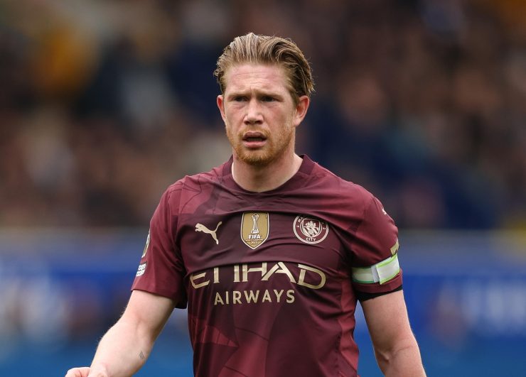 Kevin de Bruyne in maglia City