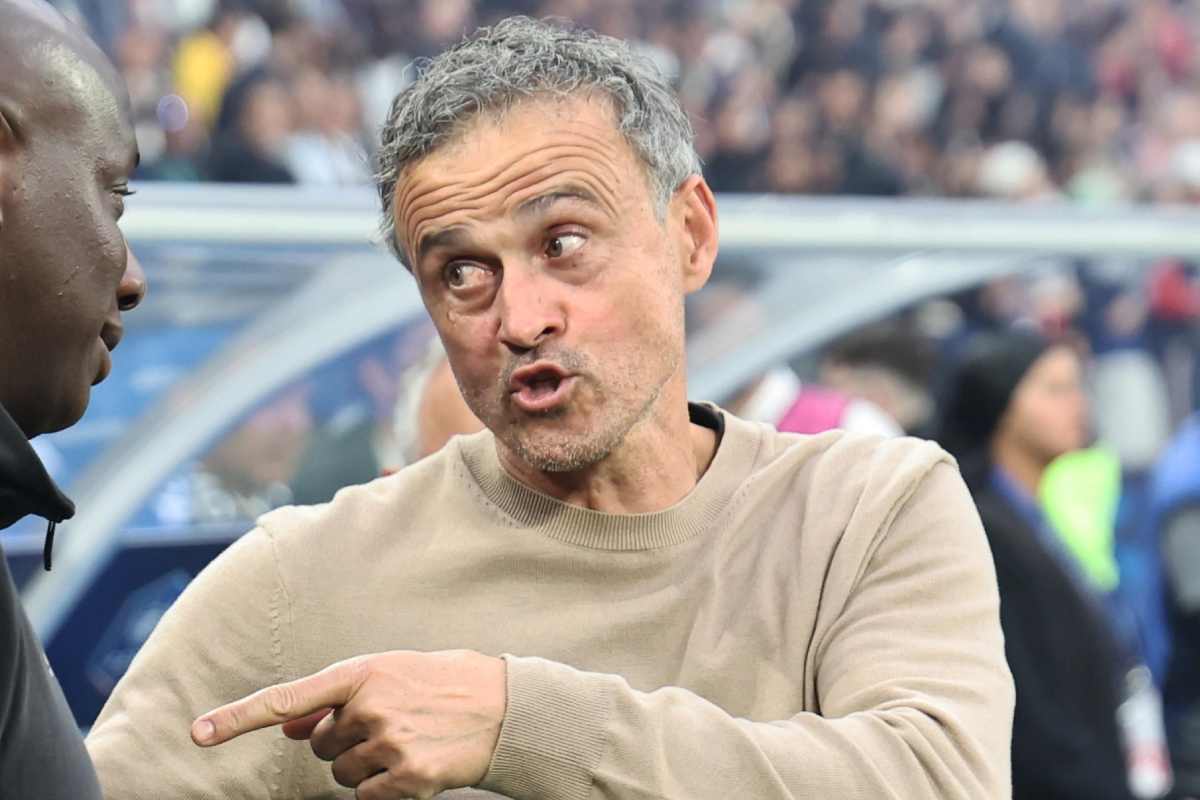 Luis Enrique, coach del PSG