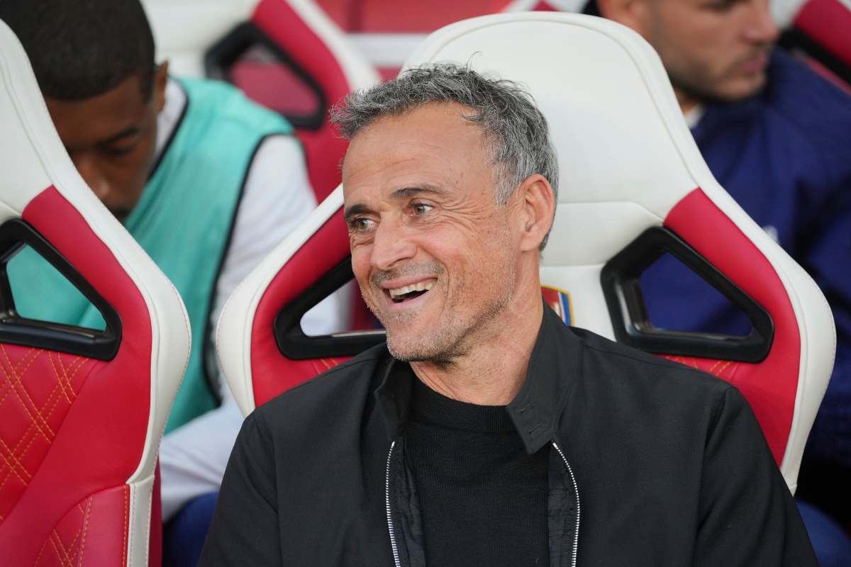 Luis Enrique, tecnico del PSG