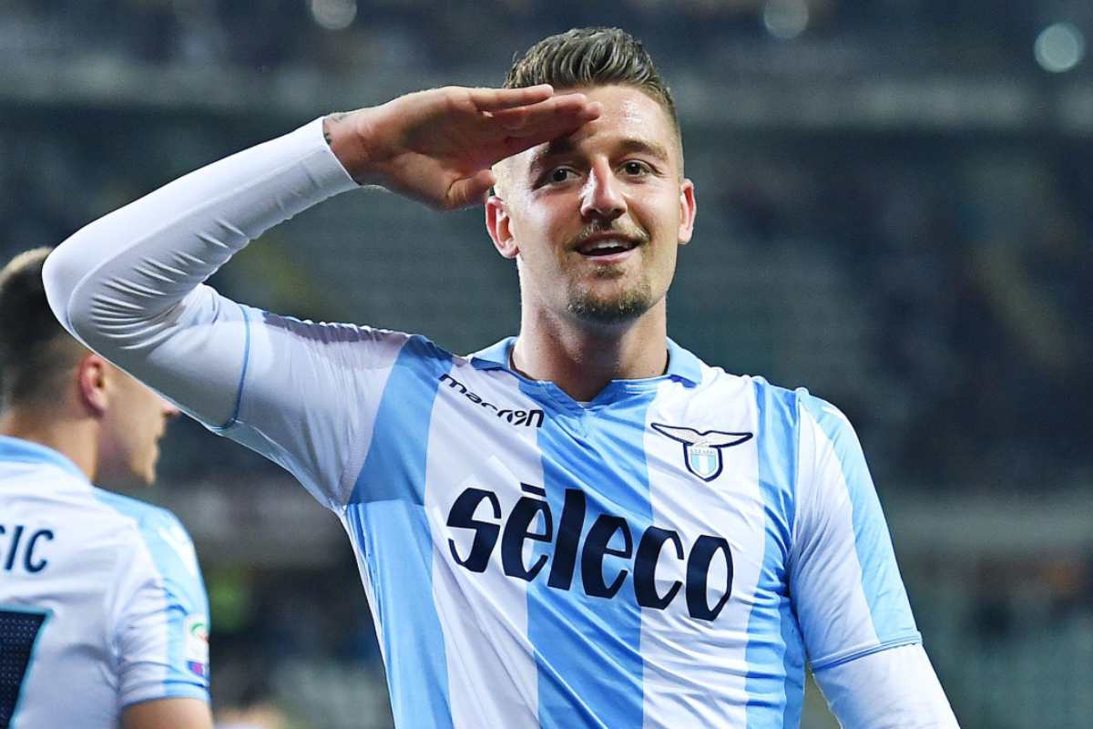 Sergej Milinkovic-Savic ai tempi della Lazio