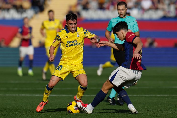 Alberto Moleiro, trequartista del Las Palmas