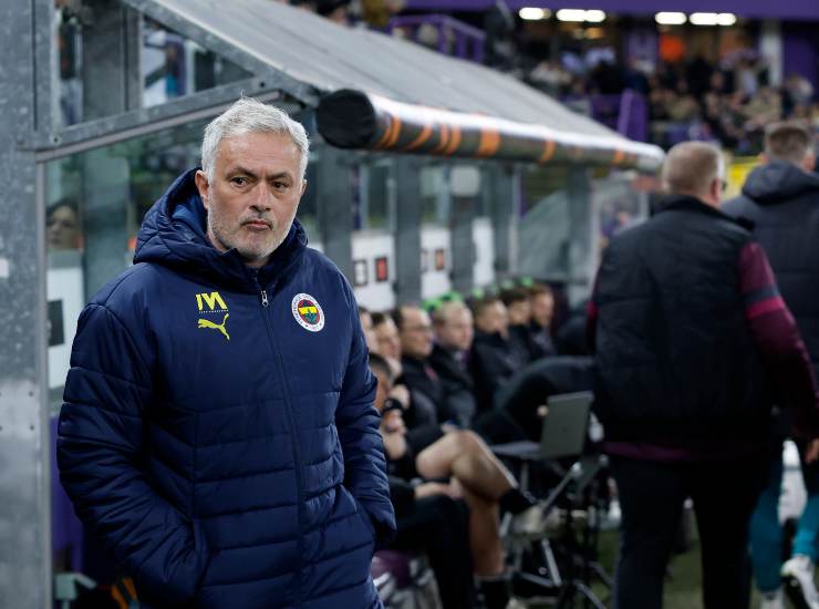 Mourinho durante una partita