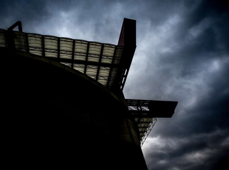 Le nuvole minacciano San Siro