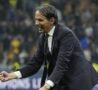 Simone Inzaghi esulta dopo un gol