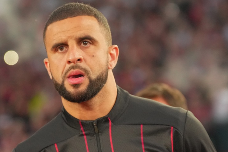 Il terzino del Milan Kyle Walker