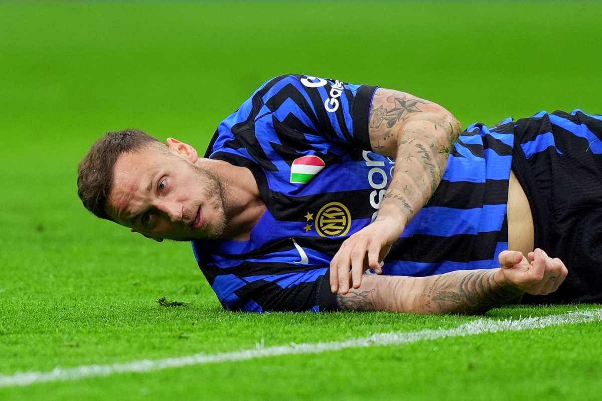 Inter-Lazio, Arnautovic a terra