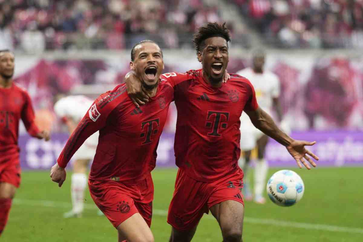Il Bayern esulta