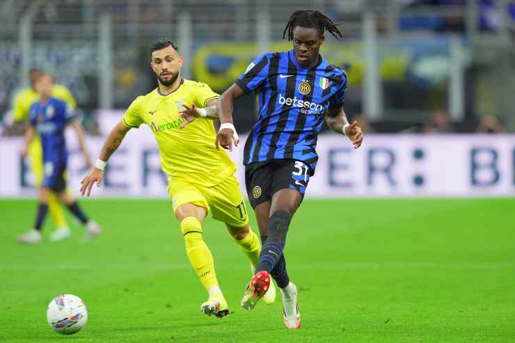 Bisseck contro la Lazio