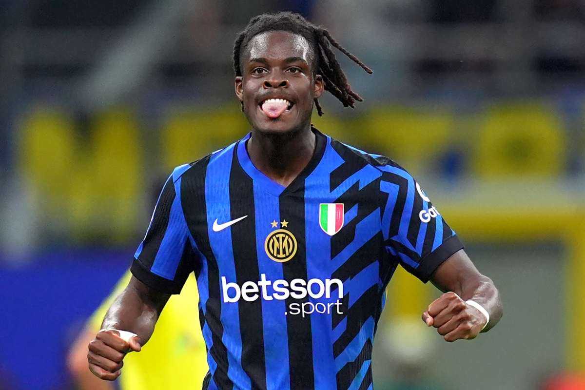 Bisseck durante Inter-Lazio