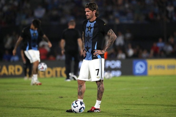 de Paul con la maglia dell'Argentina