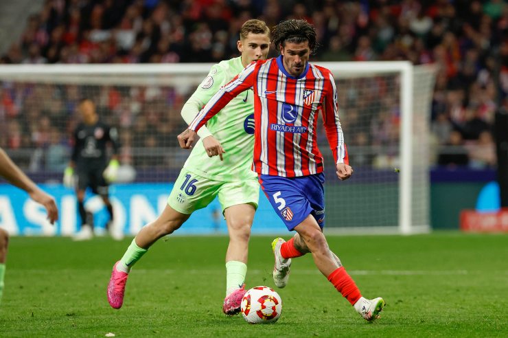 Rodrigo de Paul, centrocampista dell'Atletico Madrid