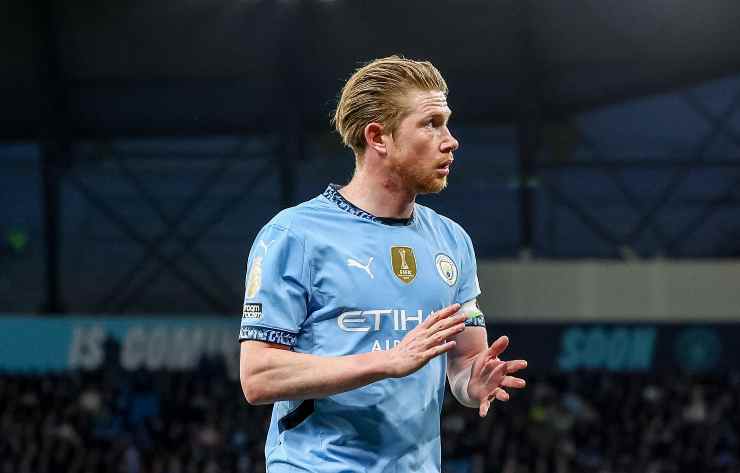 De Bruyne in campo