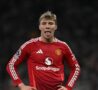 Hojlund alla fine di una partita col Manchester United