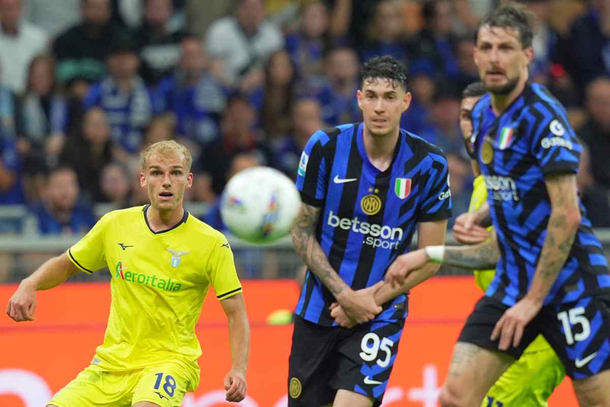 Inter e Lazio in campo