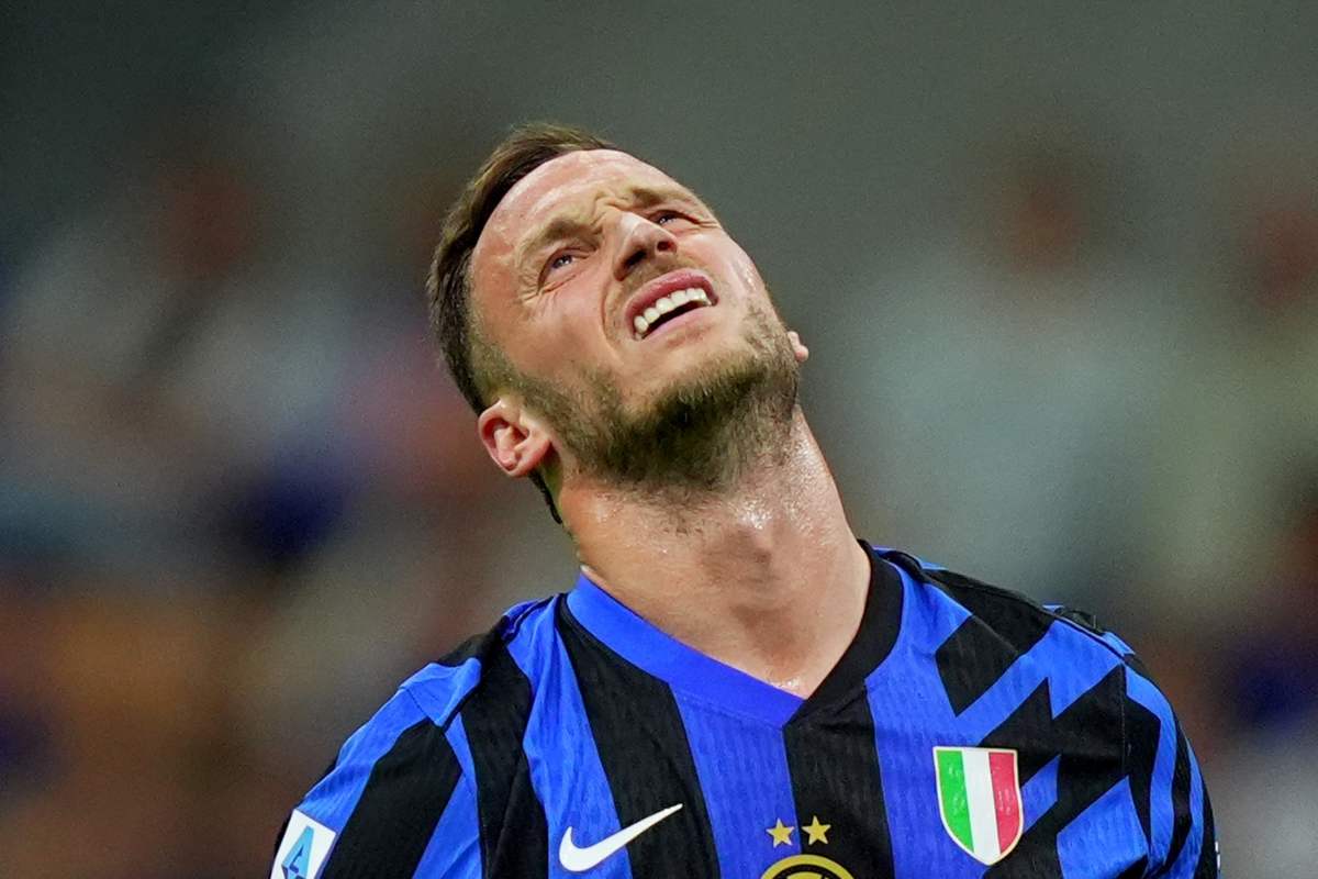 Inter-Lazio, Arnautovic si dispera
