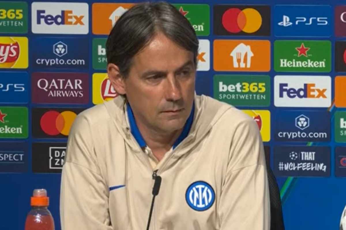 Inzaghi in conferenza stampa