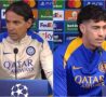 Bastoni e Inzaghi in conferenza