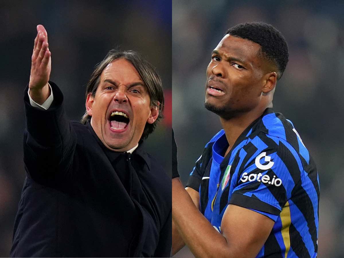 Inzaghi e Dumfries