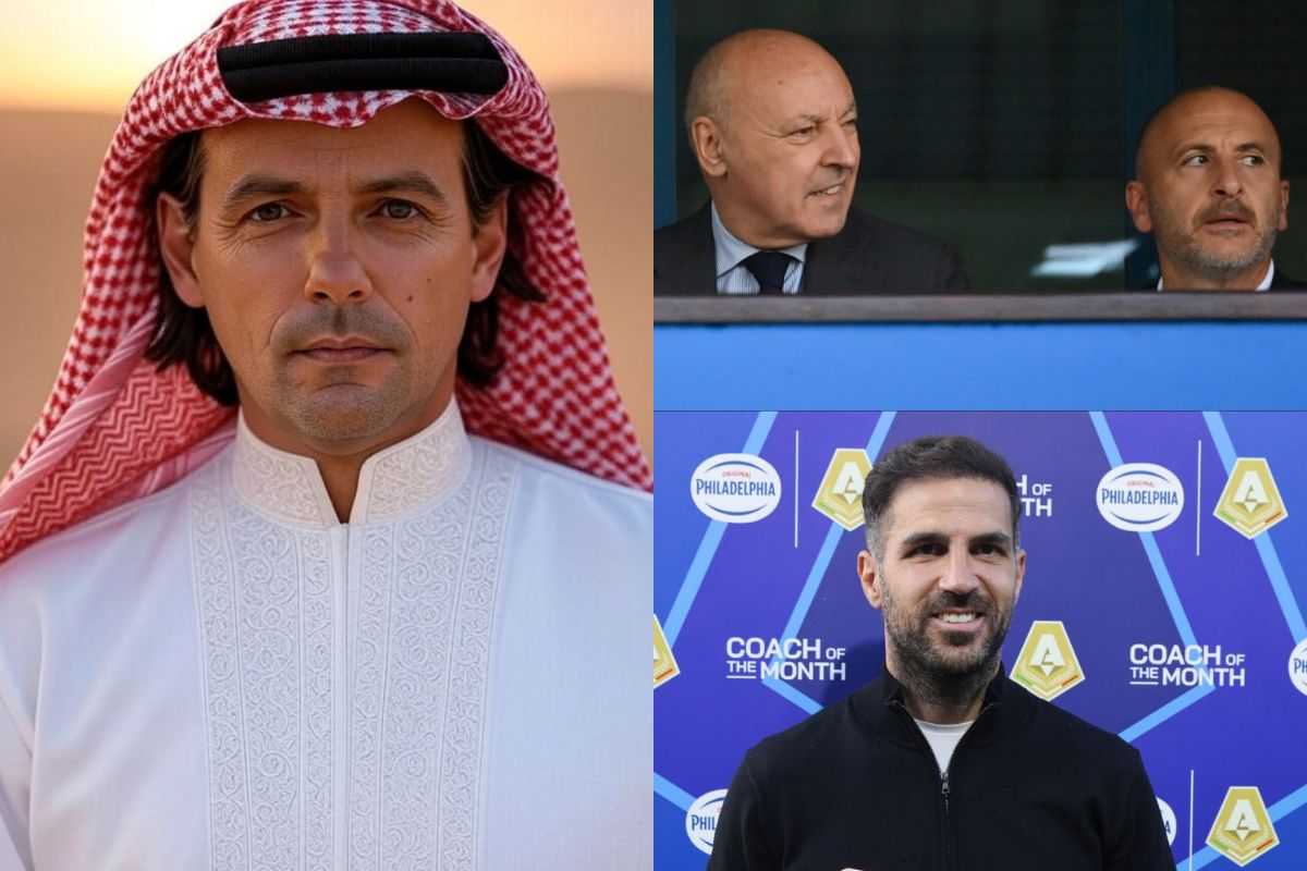 Inzaghi d'Arabia, Marotta, Ausilio e Fabregas